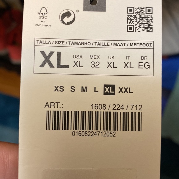 Zara Women’s Menswear style High Waisted Trousers - Picture 10 of 12